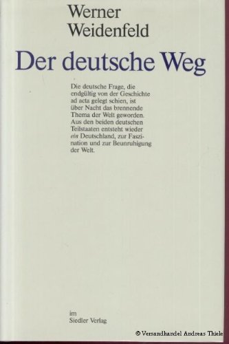 Beispielbild fr Der deutsche Weg zum Verkauf von Bernhard Kiewel Rare Books