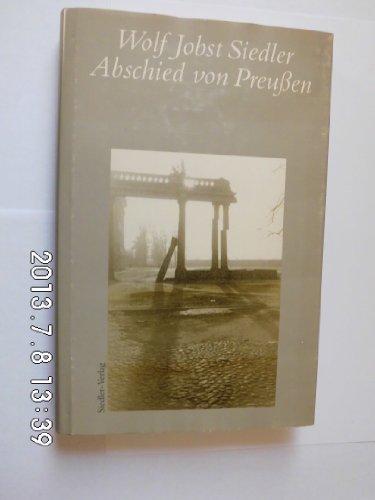 Stock image for Abschied von Preuen for sale by mneme