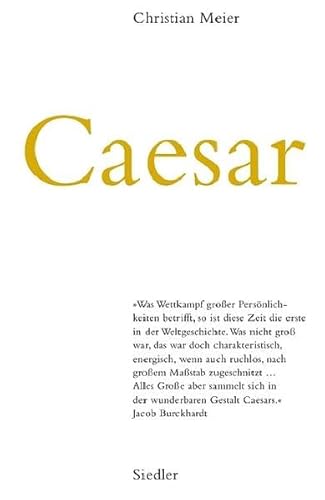 Beispielbild fr Caesar zum Verkauf von medimops