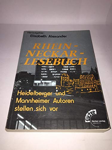 Beispielbild fr Rhein-Neckar-Lesebuch. Heidelberger und Mannheimer Autoren stellen sich vor. [M.Beitrgen v.: Richard Albrecht, Elisabeth Alexander, Jean Apatride, Rolf Bergmann, Elisabeth Bernhard-Hornburg, Thomas C. Breuer, Jrg Burkhard, Michael Buselmeier, Hilde Domin, Roswitha Frhlich, Ingeborg Grler, Dieter Grf, Martin Grzimek, Klaus Haag, Helga Hsing, Bernd Khler, Usch Khler, Jakob Johannes Kllhofer, Ursula Krambs-Vogelsang, Michail Krausnick, Adolf Kutschker, Marie Marcks, Georg Montfort, Rainer Ren Mller, Dagmar von Mutius, Elisabeth Sophie Reiprich, Walter Reiprich, Helmut Riemenschneider, Carl Alois Sambale, Kurt Schnurr, Sigrid Schuster-Schmah, Rudi Schweikert, Dieter Sinn, Klaus Staeck, Eva Vargas, Karin Voigt, Eva Zeller]. zum Verkauf von Rhein-Hunsrck-Antiquariat Helmut Klein