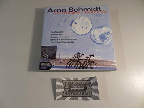 Stock image for Verschobene Kontinente, 4 Audio-CDs Audio-CD von Arno Schmidt (Autor), Joachim Kersten (Autor), Bernd Rauschenbach (Autor), Jan Ph. Reemtsma (Autor) for sale by BUCHSERVICE / ANTIQUARIAT Lars Lutzer
