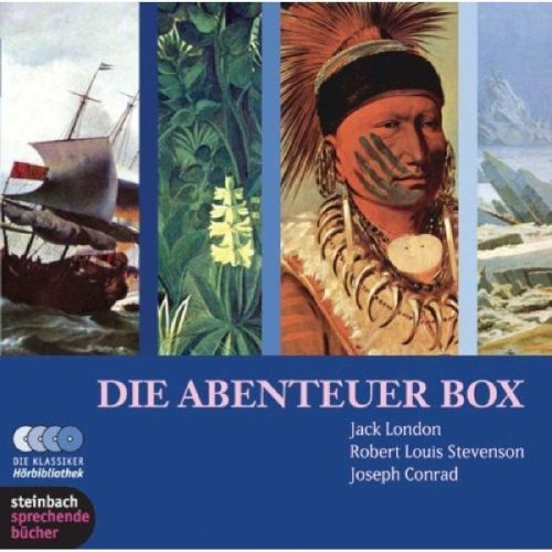 9783886989539: Die Abenteuerbox. 10 CDs: Fnf Abenteuergeschichten groer Autoren: Wolfsblut / Die Goldschlucht / Eine Odyssee des Nordens / Der Flaschenteufel / Taifun