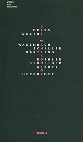 Beispielbild fr Das Wahlkontor deutscher Schriftsteller in Berlin 1965 : Versuch einer Parteinahme. Politisch-literarische Revue. zum Verkauf von Antiquariat J. Hnteler