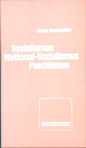 9783887950248: Sozialismen, National-Sozialismus, Faschismus.