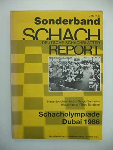 Beispielbild fr Schacholympiade Dubai 1986. zum Verkauf von Steamhead Records & Books