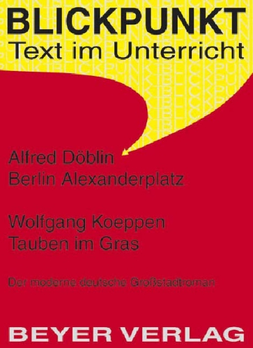 9783888055010: Berlin Alexanderplatz - Tauben im Gras