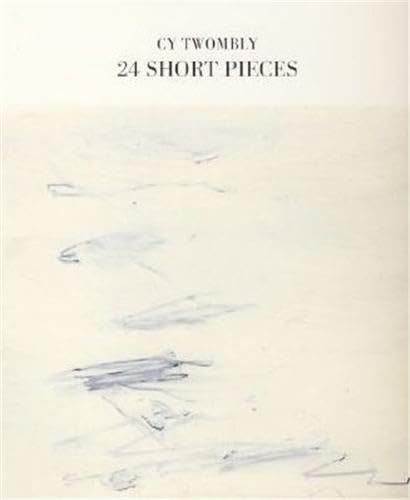 9783888143304: Cy Twombly 24 Short Pieces /anglais/allemand