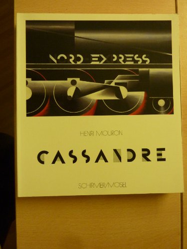 Stock image for Cassandre. Affiches. Arts graphiques. Thtre for sale by Librairie de l'Avenue - Henri  Veyrier