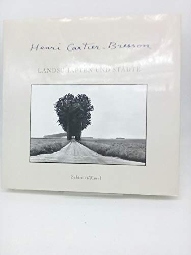 9783888148149: Henri Cartier-Bresson. Landschaften und Stdte +special price+