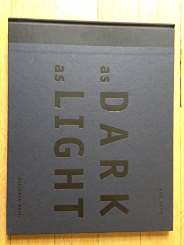 Imagen de archivo de As Dark As Light (English and German Edition) a la venta por Books From California