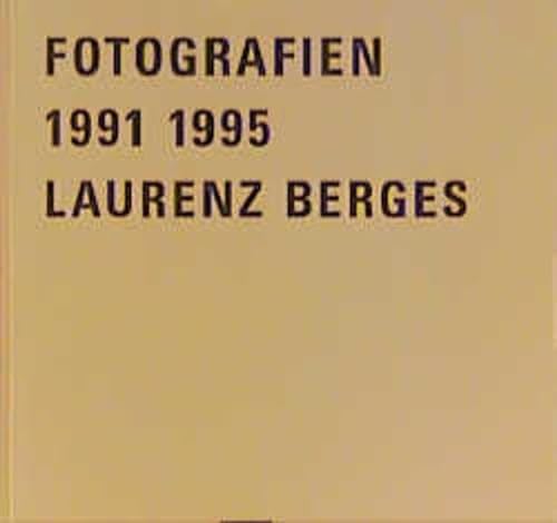 Stock image for Laurenz Berges (PHOTOGRAPHIE) for sale by Books From California