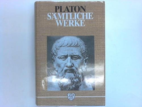 9783888512384: Platon. Sämtliche Werke in zwei Bänden. 2 Bände in einem