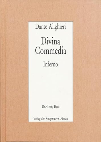 Beispielbild fr Divina Commedia. Inferno. zum Verkauf von Antiquariat Bernhardt