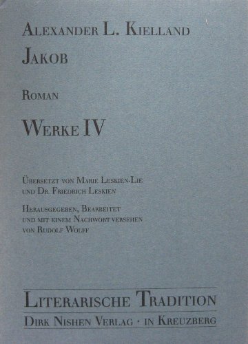 Beispielbild fr Jakob. Werke IV. zum Verkauf von Bokel - Antik