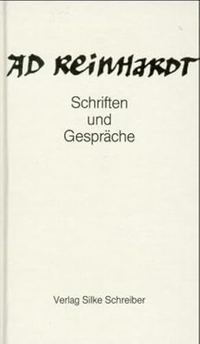 Schriften und Gespräche. Herausgegeben von Thomas Kellein.Übersetzt von Eckard Schreiber.