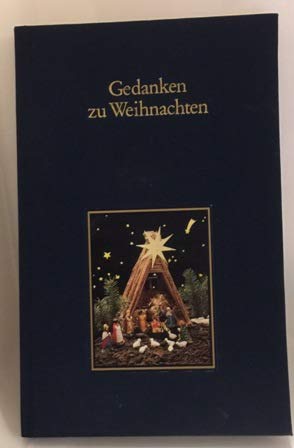 Imagen de archivo de Gedanken zu Weihnachten und Neujahr a la venta por Antiquariat Armebooks