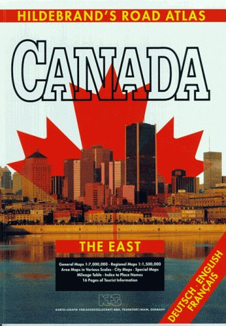 Beispielbild fr Hildebrand's Road-Atlas Canada; Hildebrand's Straen-Atlas Canada; Hildebrand's Atlas Routier Canada, The East (Road Atlases) zum Verkauf von medimops