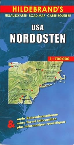 Beispielbild fr Northeastern USA Map zum Verkauf von Blackwell's