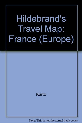 Hildebrand's Urlaubskarte: Stadtplan Paris, Ortsregister : deutsch, English, francÌ§ais = Hildebrand's travel map. 2-68-1, France 1:1,000,000 : city ... francÌ§ais (TRAVEL MAP TOUR) (German Edition) (9783889891860) by Hunter