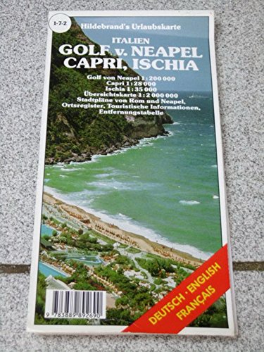 Hildebrand's Urlaubskarte: Golf von Neapel 1:200 000, Capri 1:28 000, Ischia 1:35 000, UÌˆbersichtskarte 1:2 000 000, StadtplaÌˆne von Rom und Neapel, ... (Hildebrand Map Series) (German Edition) (9783889892690) by Hildebrand