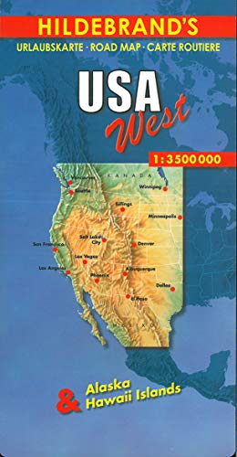 Beispielbild fr Hildebrand's Travel Map. United States zum Verkauf von Blackwell's