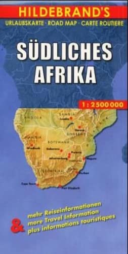 Beispielbild fr Hildebrand's Travel Map. Southern Africa zum Verkauf von Blackwell's