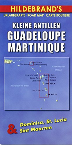 Beispielbild fr Hildebrand's Travel Map. Lesser Antilles - Guadeloupe, Martinique zum Verkauf von Blackwell's