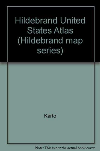 Hildebrand's travel atlas, United States (Hildebrand Map Series) (9783889894670) by Karto