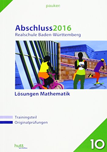 9783889976017: Abschluss 2016 - Realschule Baden-Wrttemberg