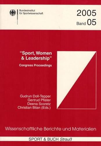 9783890014050: Sport, Woman & Leadership. Congress Proceedings.