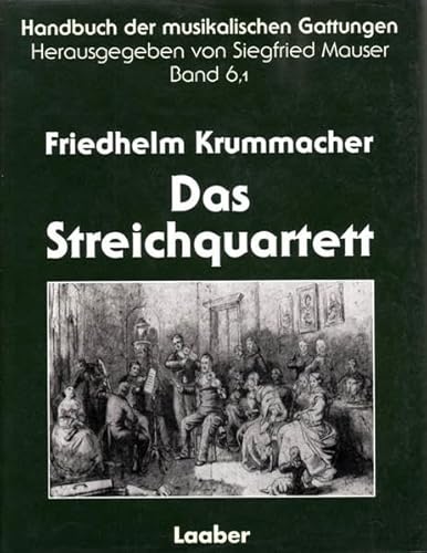 9783890071299: Das Streichquartett 1.