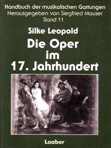 9783890071343: Die Oper im 17. Jahrhundert