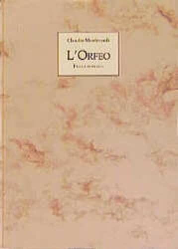 Imagen de archivo de L' Orfeo . Favola in Musica. a la venta por Ganymed - Wissenschaftliches Antiquariat