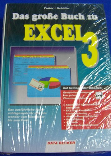 Beispielbild fr Das groe Buch zu EXCEL 3 zum Verkauf von Buchpark