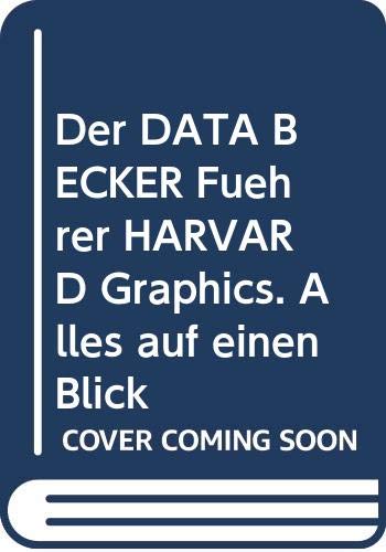 Beispielbild fr Harvard Graphics mit DRAW Partner - der DATA Becker Fhrer zum Verkauf von Bernhard Kiewel Rare Books