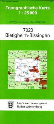 Beispielbild fr Bietigheim-Bissingen 1 : 25 000 zum Verkauf von Reuseabook