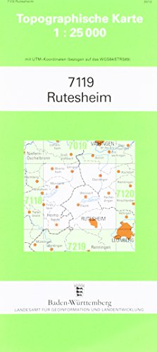 Rutesheim 1 : 25 000