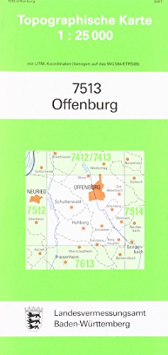 9783890211565: Offenburg 1 : 25 000
