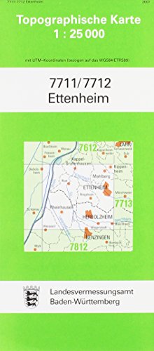 9783890211848: Ettenheim 1 : 25 000