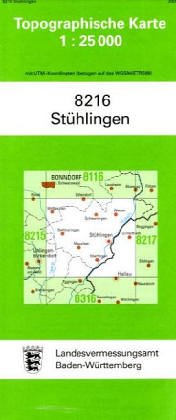 9783890212678: Sthlingen 1 : 25 000