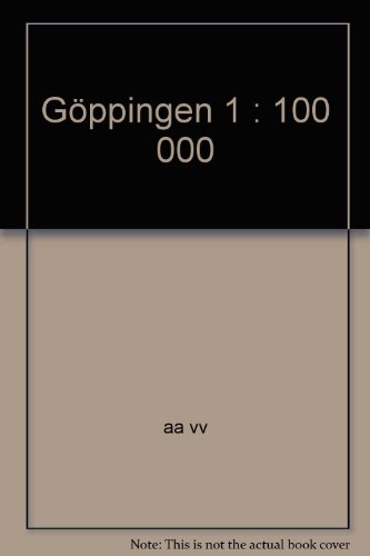 Beispielbild fr Gppingen 1 : 100 000 zum Verkauf von medimops