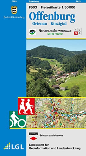 Beispielbild fr Offenburg, Ortenau, Kinzigtal. Freizeitkarte 1 : 50 000: Naturpark Schwarzwald Mitte/Nord 3. Mit Rad zum Verkauf von medimops
