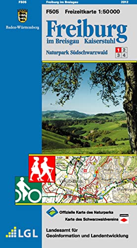 Beispielbild fr LGL BW 50 000 Freizeit Freiburg im Breisgau / Kaiserstuhl: Naturpark Südschwarzwald zum Verkauf von WorldofBooks