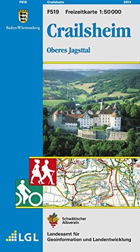 9783890216126: LGL BW 50 000 Crailsheim Freizeitkarte