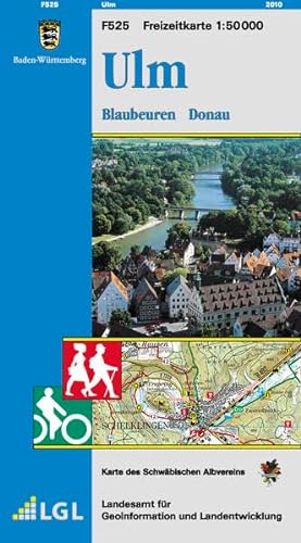 Stock image for LGL BW 50 000 Freizeit Ulm: Blaubeuren, Donau. UTM-Gitter fr GPS for sale by medimops