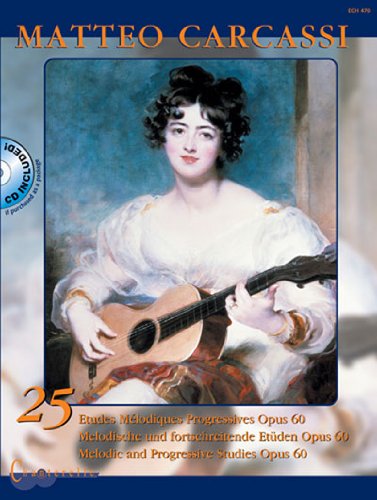 Matteo Carcassi 25 Etudes For The Guitar Opus 60 By