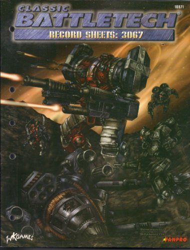 9783890649719: Battletech Record Sheets 3067