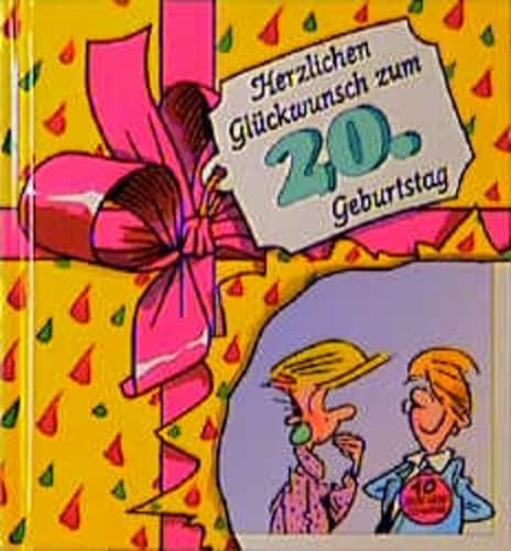 Stock image for Herzlichen Glckwunsch zum 20. Geburtstag for sale by medimops