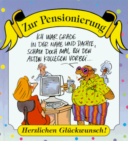 Zur Pensionierung