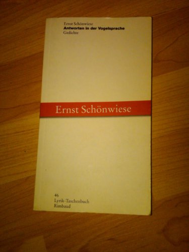 Imagen de archivo de Antworten in der Vogelsprache: Gedichte (Lyrik-Taschenbuch) a la venta por medimops